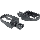 BURLY BRAND 1620-2387 B13-1200B MX-Style Footpegs MX Footpegs - Driver - Black