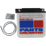 PARTS UNLIMITED RCB16B-A1 Heavy-Duty Battery Battery - YB16BA1