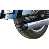 S&S Cycle 2-Into-1 Sidewinder Exhaust System 50-State Chrome M8 Touring - 550-0758 For Harley Touring 2017-2026