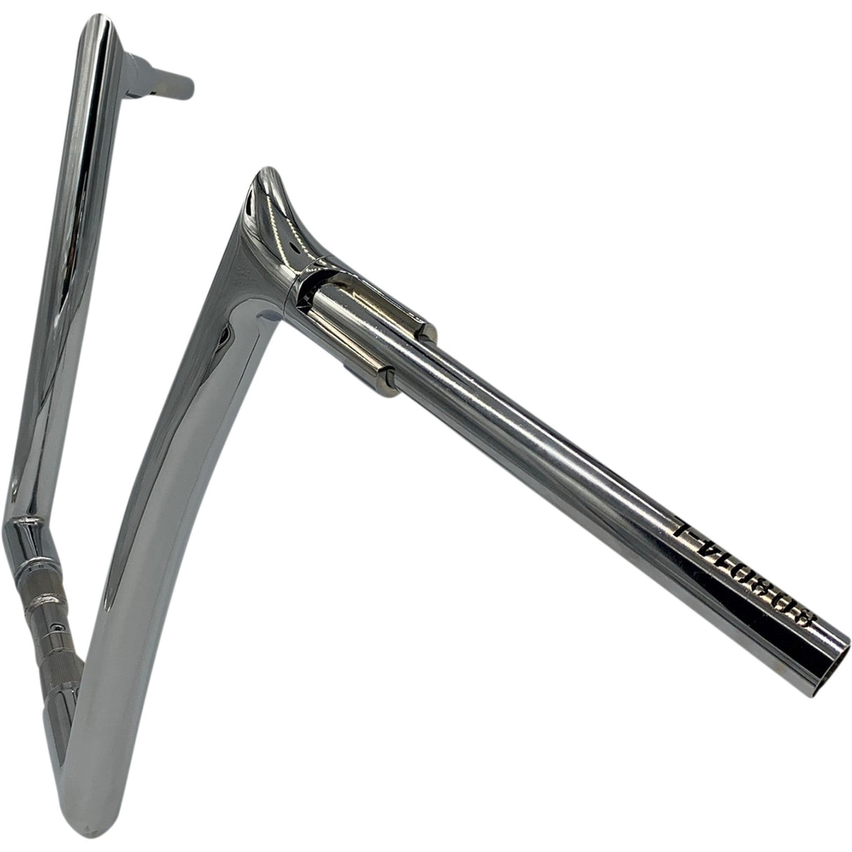 FAT Baggers INC. 1-1/2" EZ Install Pointed Top Handlebar 14" Chrome - 808014 For Harley Road King Special 2018-2020