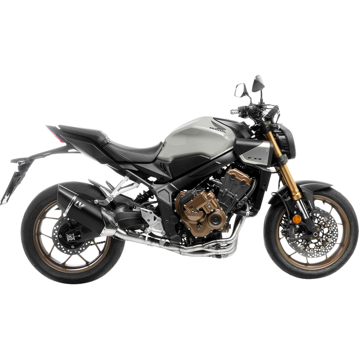 LEOVINCE 1812-0617 15611BU LV-14 R Exhaust System black edition - honda cb/cbr 650