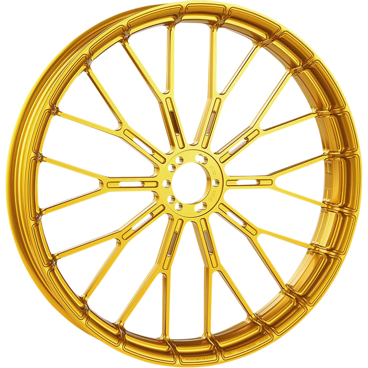 ARLEN NESS 0210-0380 71-557 Y-Spoke Rim - Front - Gold - 19x3.25