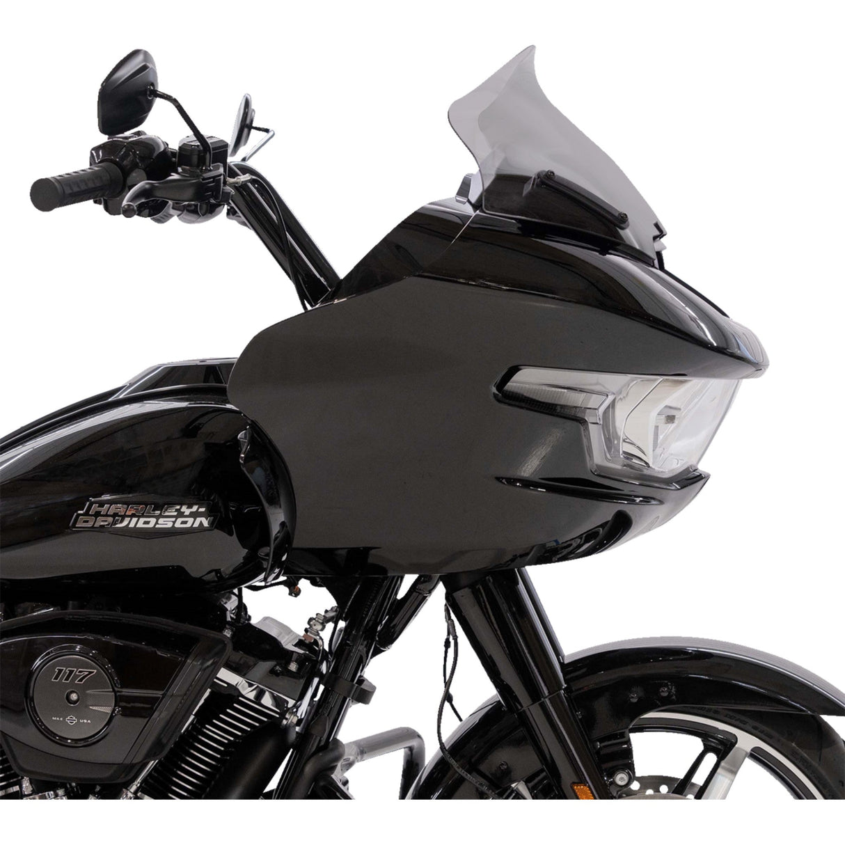 Klock Werks Sport Flare® Windshield 11" Tint - KWW-01-0735-T For Harley Road Glide 2023-2026
