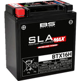 Bs Battery BTX Battery - 300896 For Triumph Tiger / XC 800 2011-2019 | Piaggio 400 2007-2010 | Suzuki 500F Vinson 4x4 / 1500 Intruder 2005-2011
