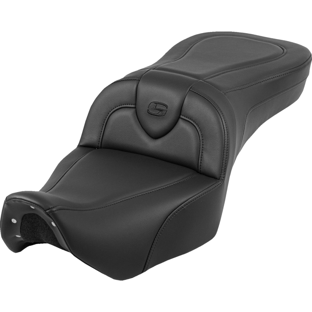 Saddlemen RoadSofa™ Seat Without Backrest Black - 822-11-187 For Harley Sportster 2022-2026