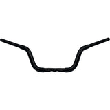 FAT Baggers INC. 1-1/4" EZ Install Round Top Handlebar 8" Black - 903008-B For Harley Softail Low Rider 2018-2023