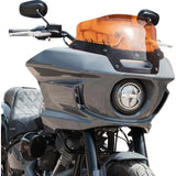 Klock Werks Kolor Flare® Windshield 6" Orange - KWW-02-0623 For Harley Softail Low Rider 2022-2025
