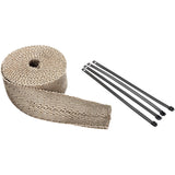 CYCLE PERFORMANCE PROD. 1861-0987 CPP/9065BL Lava Rock Exhaust Wrap Kit multi-tone - 2" x 25'