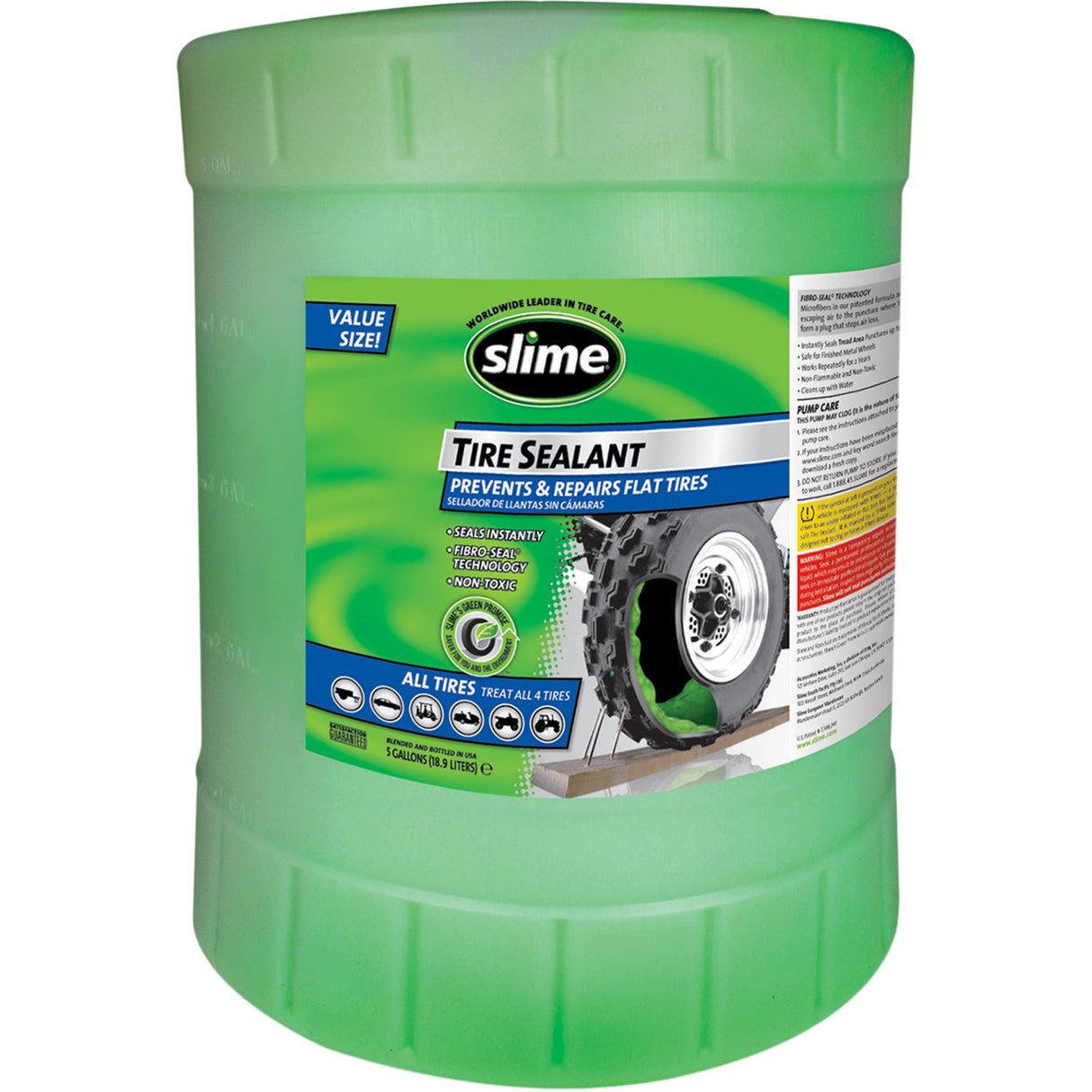 SLIME SDSB-5G SDSB-5G Tubeless Tire Sealant 5 u.s. gal.