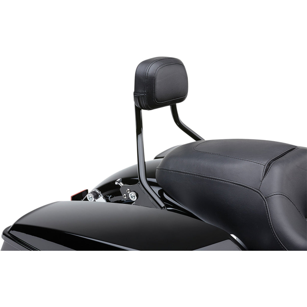 Cobra Quick-Detach Backrest - 602-2212B For Harley Touring 1997-2008