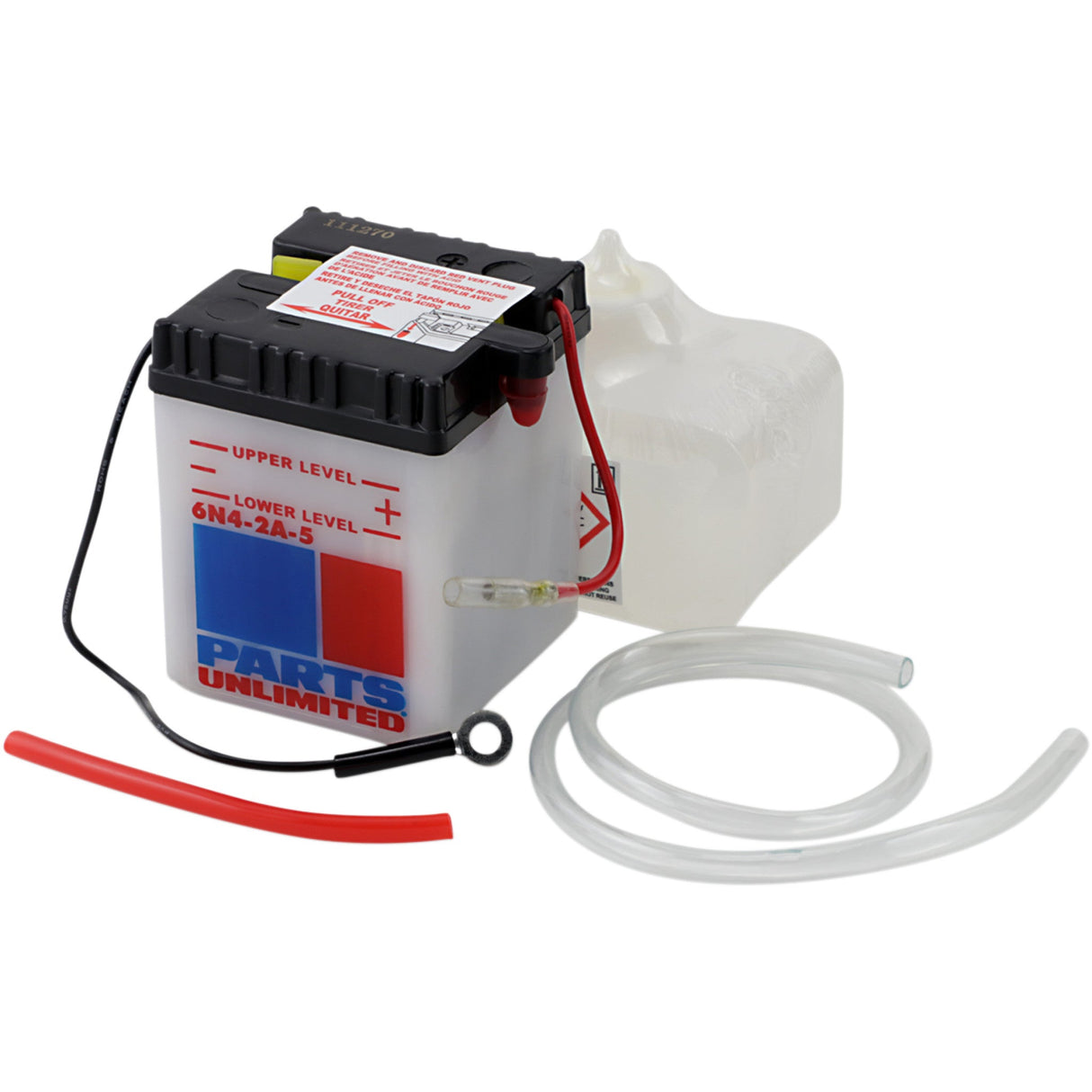 PARTS UNLIMITED 2113-0120 Conventional Battery Kit Battery - 6N4-2A-5