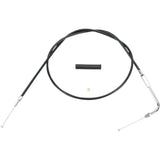 DRAG SPECIALTIES Black Vinyl Cable Throttle