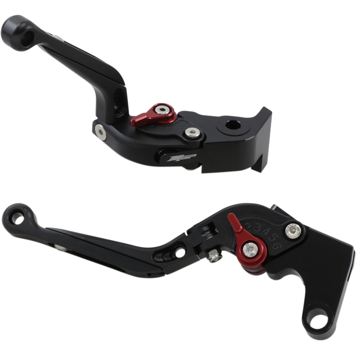MGP 0610-1897 80801-2600 MGP Brake and Clutch Lever Set Lever Set - MGP - Black
