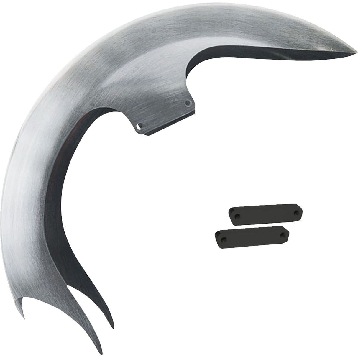 PAUL YAFFE BAGGER NATION 1401-1020 TALON26-14L-B Steel Talon Front Fender - 26" Wheel - With Black Fender Adapters - Touring Models