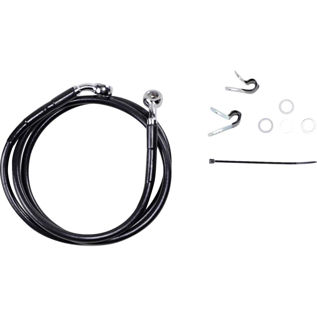 DRAG SPECIALTIES Extended Length Brake Line Kit Front - XL