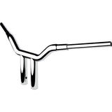 LA CHOPPERS 0601-6265 LA-7343-10 One-Piece Kagefighter Handlebar - 10" x 1-1/2" - Chrome