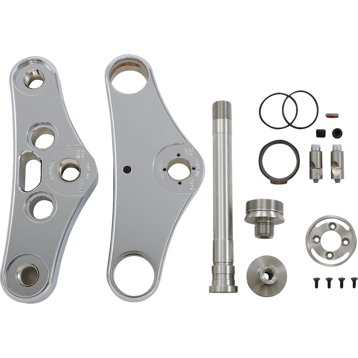 Hawg Halters 49 Mm Triple Tree Triple Tree 49 Mm Chrome - 49WGCR3-HFS For Harley Breakout 2013-2017