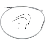 Magnum Shielding High-Efficiency Braided Sterling Chromite II® Clutch Cable 55-1/4" - 3225HE For Harley Sportster 2004-2022