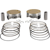 JE Pistons Ultra Series Piston Kit 4.250" 11.25:1 CR 114"/117" M8 - 391731 For Harley Motorcycles 2018-2026