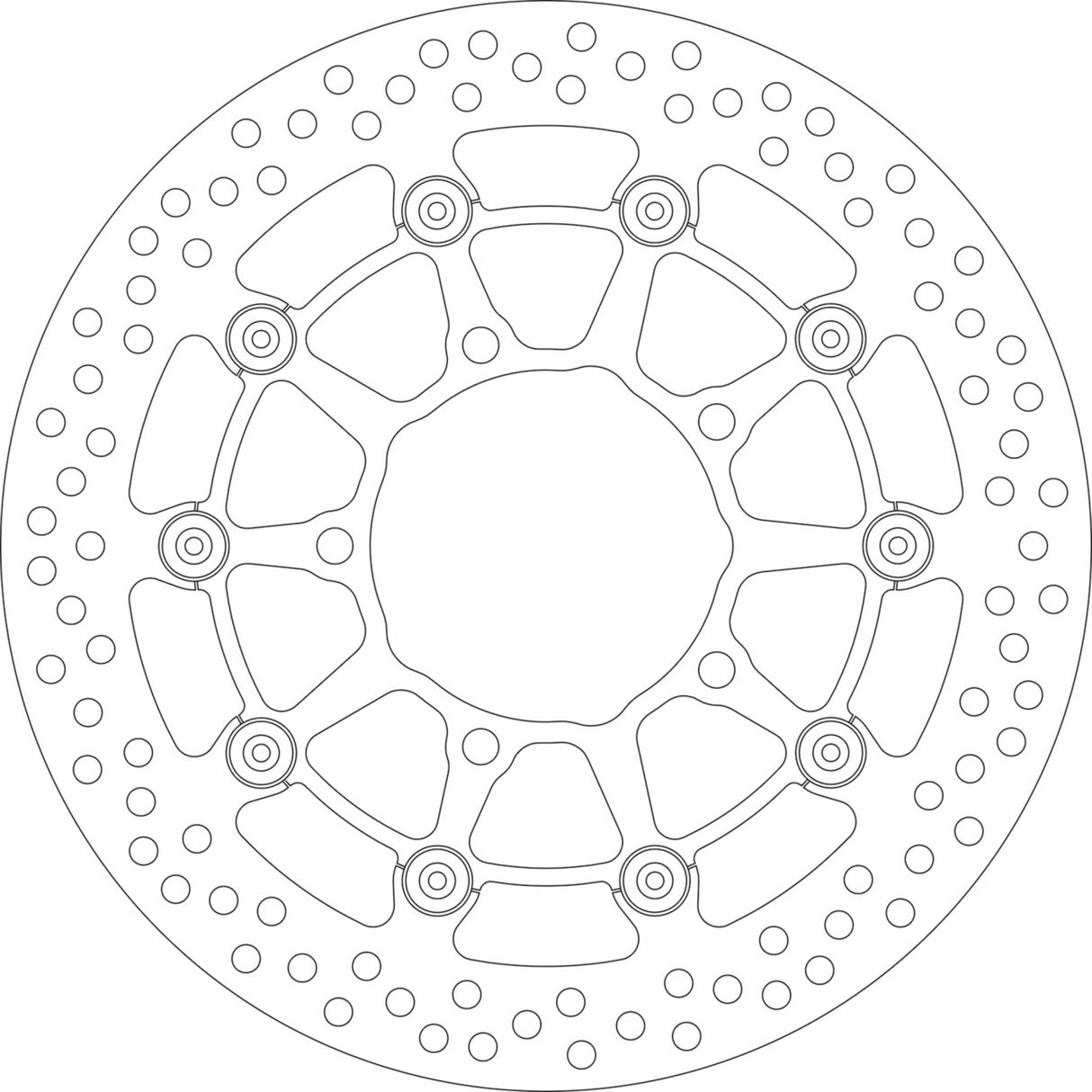 SBS 1710-4518 5012 Brake Rotor sbs - front