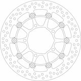 SBS 1710-4518 5012 Brake Rotor sbs - front