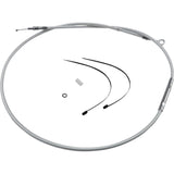 Magnum Shielding High-Efficiency Braided Sterling Chromite II® Clutch Cable /16" - 322020HE For Harley Motorcycles 2006-2022