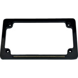 CUSTOM DYNAMICS 2030-0991 TF02-B Dual LED License Plate Frame Dual License Plate Frame - Black