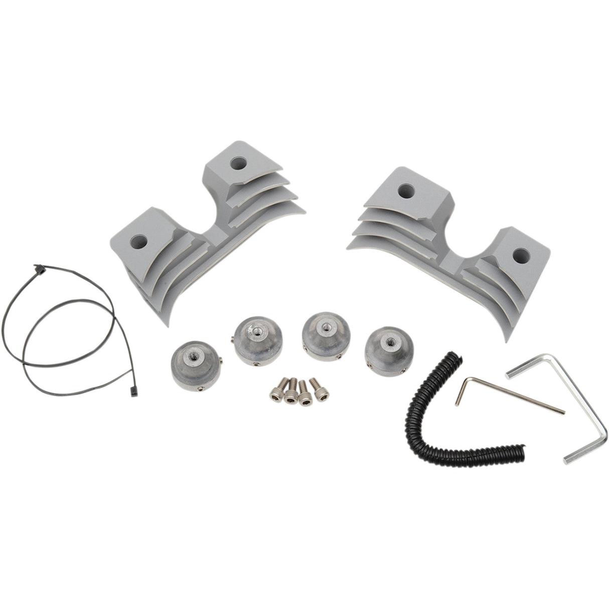 Drag Specialties Spark Plug Head Bolt Cover Silver Sportster For Harley Sportster 2004-2022