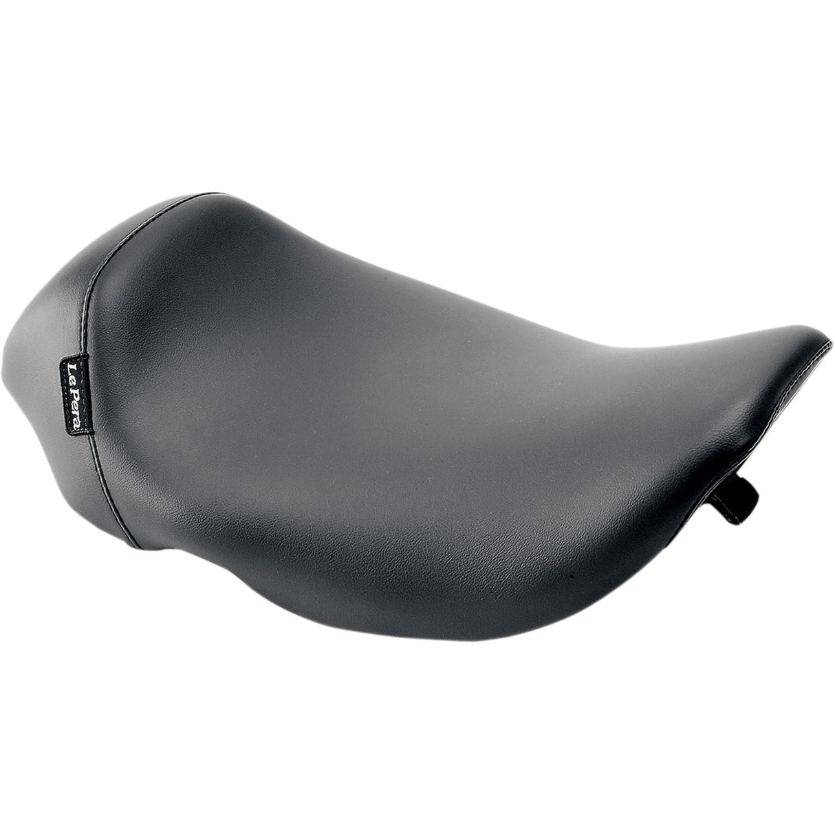 LePera Bare Bones Solo Seat Smooth Black - LH-005RK For Harley Road King 2002-2007