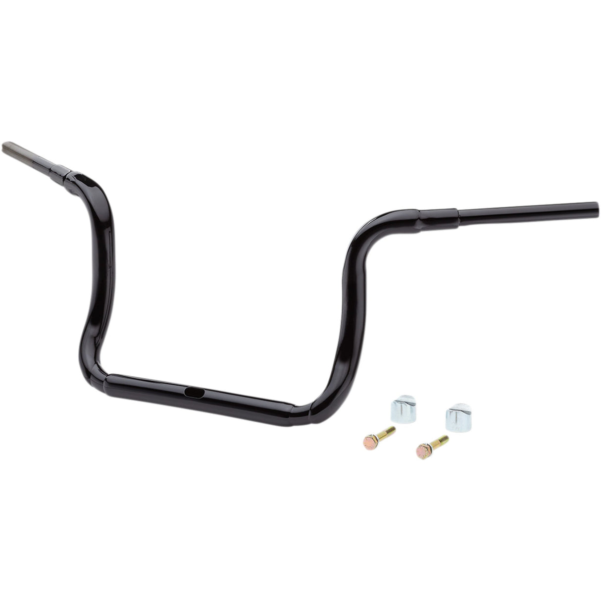 LA Choppers 1-1/2" Grande Traditional Ape Hanger Handlebar 12" Black - LA-7323-12B For Harley Touring 1983-2013
