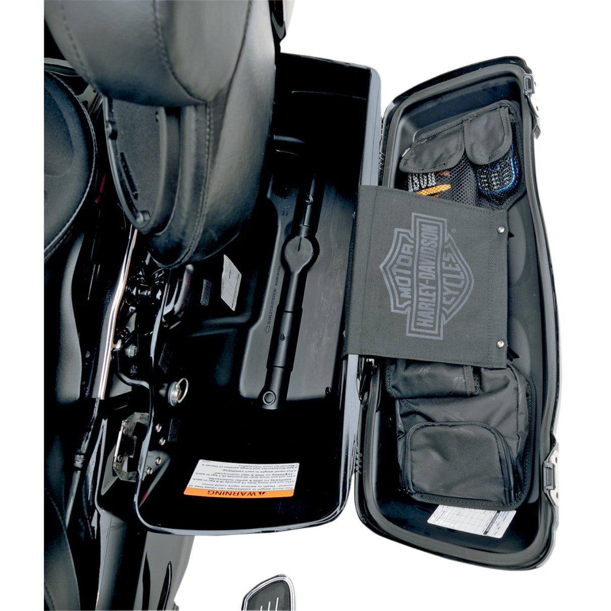 Saddlemen Saddlebag Lid Organizer Set For Harley Electra Glide / Tour / Touring / Road Glide 1993-2013