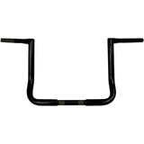 LA Choppers 1-1/4" Twin Peaks Touring Handlebar 12" Black - LA-7361-12B For Harley Touring 1996-2022