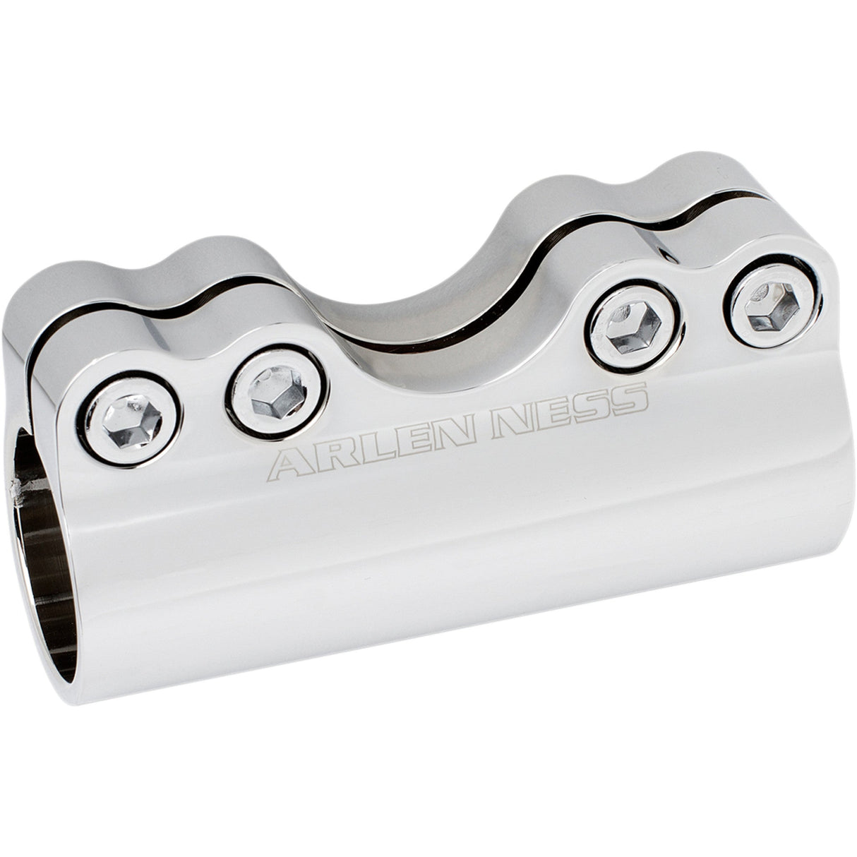 ARLEN NESS 0603-0786 08-051 Modular Adjustable Handlebar Clamp for 1" and 1-1/4" Handlebars - Chrome