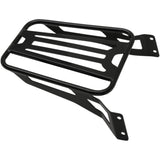 Cobra Luggage Rack For Detachable Backrest Black Tubular - 602-3501B For Harley Softail 2007-2017