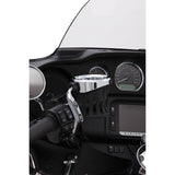 CIRO 0636-0021 50412 Drink Holder 7/8" & 1" handlebar mount - chrome/chrome clamp