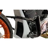 Paul Yaffe Bagger Nation Two Piece Chin Spoiler For Mini Monkey Engine Guards 2 Pc - PYO:SCS-17L-2PC For Harley Touring 2017-2023