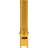 THRASHIN SUPPLY CO. 0632-1009 TSC-2806-5 Throttle Tube - Knurled - 1" - Gen 2 TBW - Gold