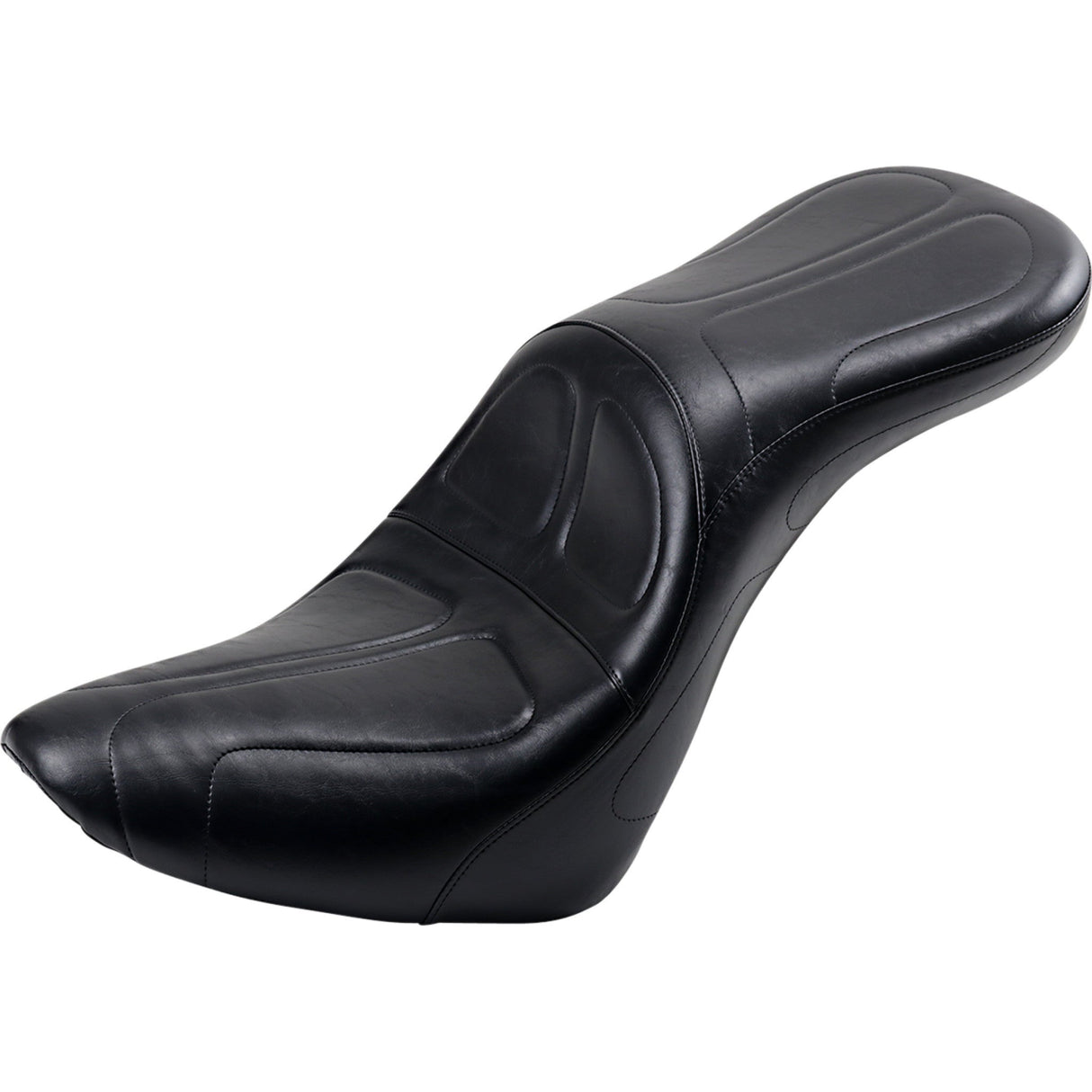 LePera Maverick Daddy Long Legs Seat Black Stitched - LYX-910DL For Harley Softail 2018-2023