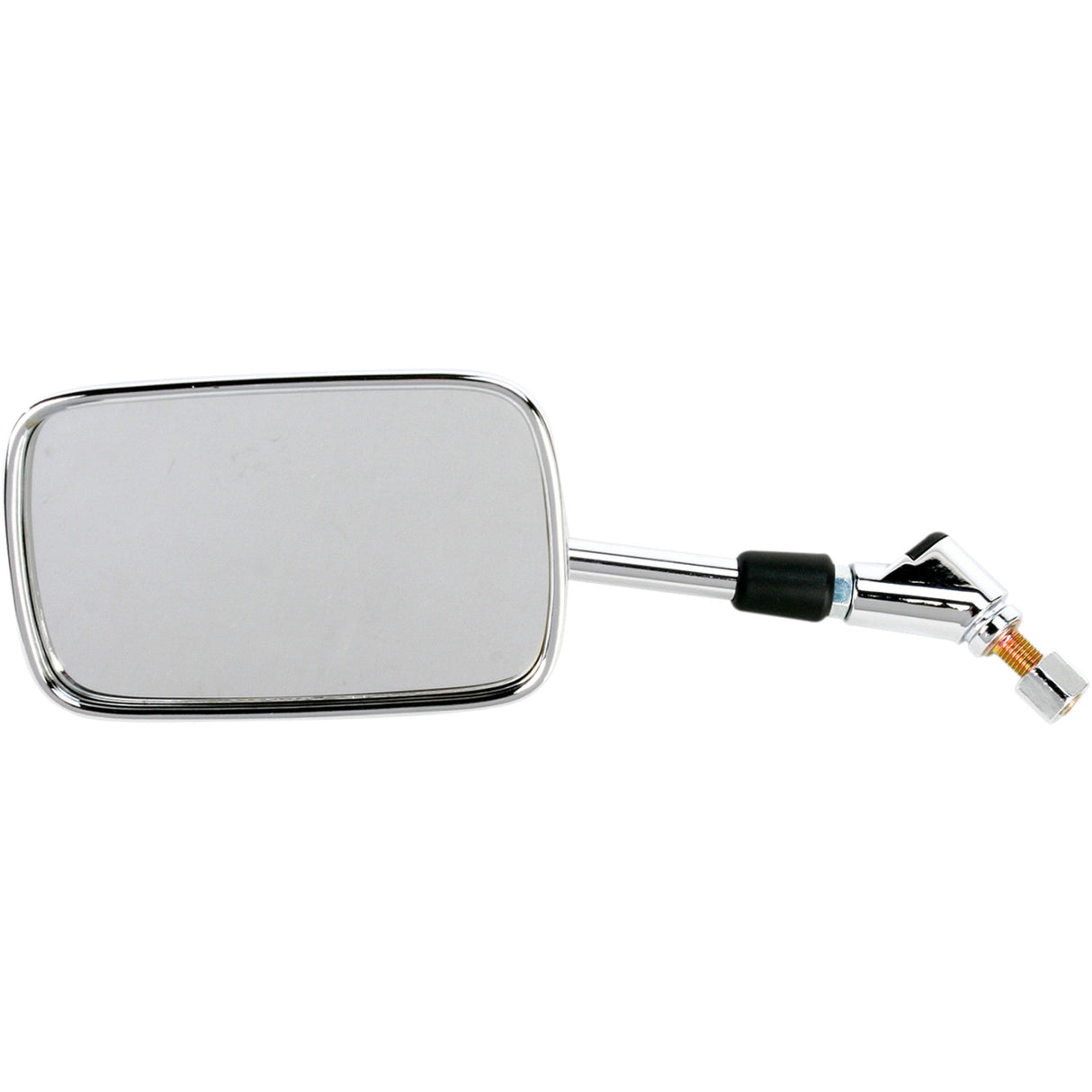 EMGO 0640-0700 20-55212 OEM-Style Replacement Mirror Mirror - Side View - Rectangle - Chrome - Left