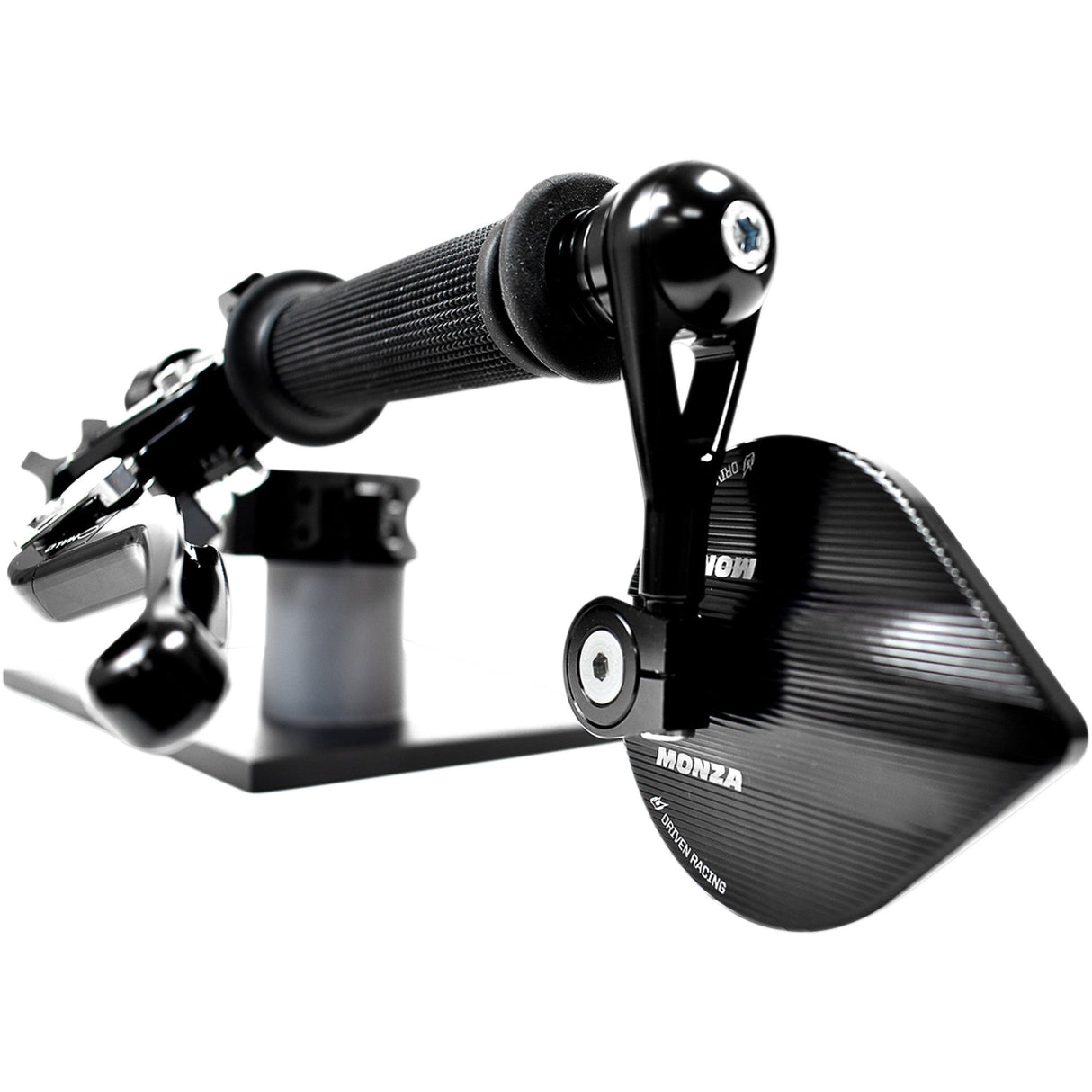 DRIVEN RACING 0640-1305 DMBEM-BK MONZA Mirror Mirror - MONZA - Side View - Cat Eye - Black