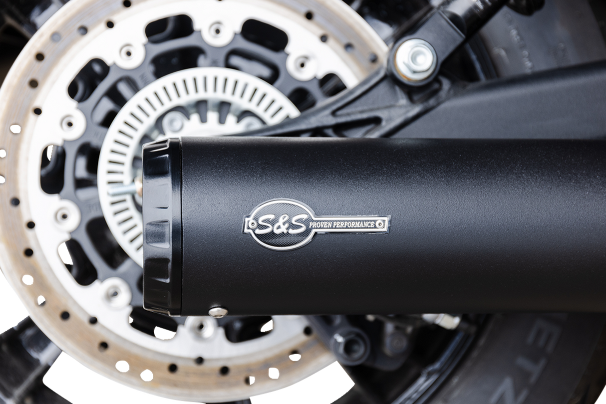 2-into-1 Grand National Exhaust System - Black - 50-State - 1810-3126
