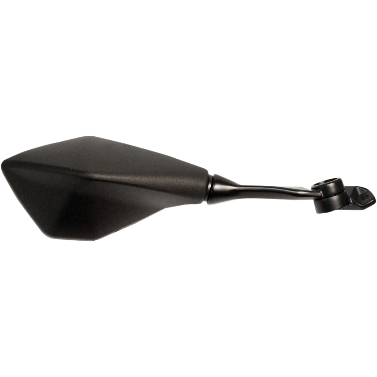 EMGO 0640-1047 20-49251 OEM-Style Replacement Mirror Mirror - Side View - Polygon - Black - Right