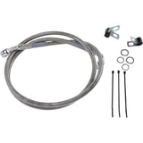 DRAG SPECIALTIES Extended Length Stainless Steel Brake Line Kit Front