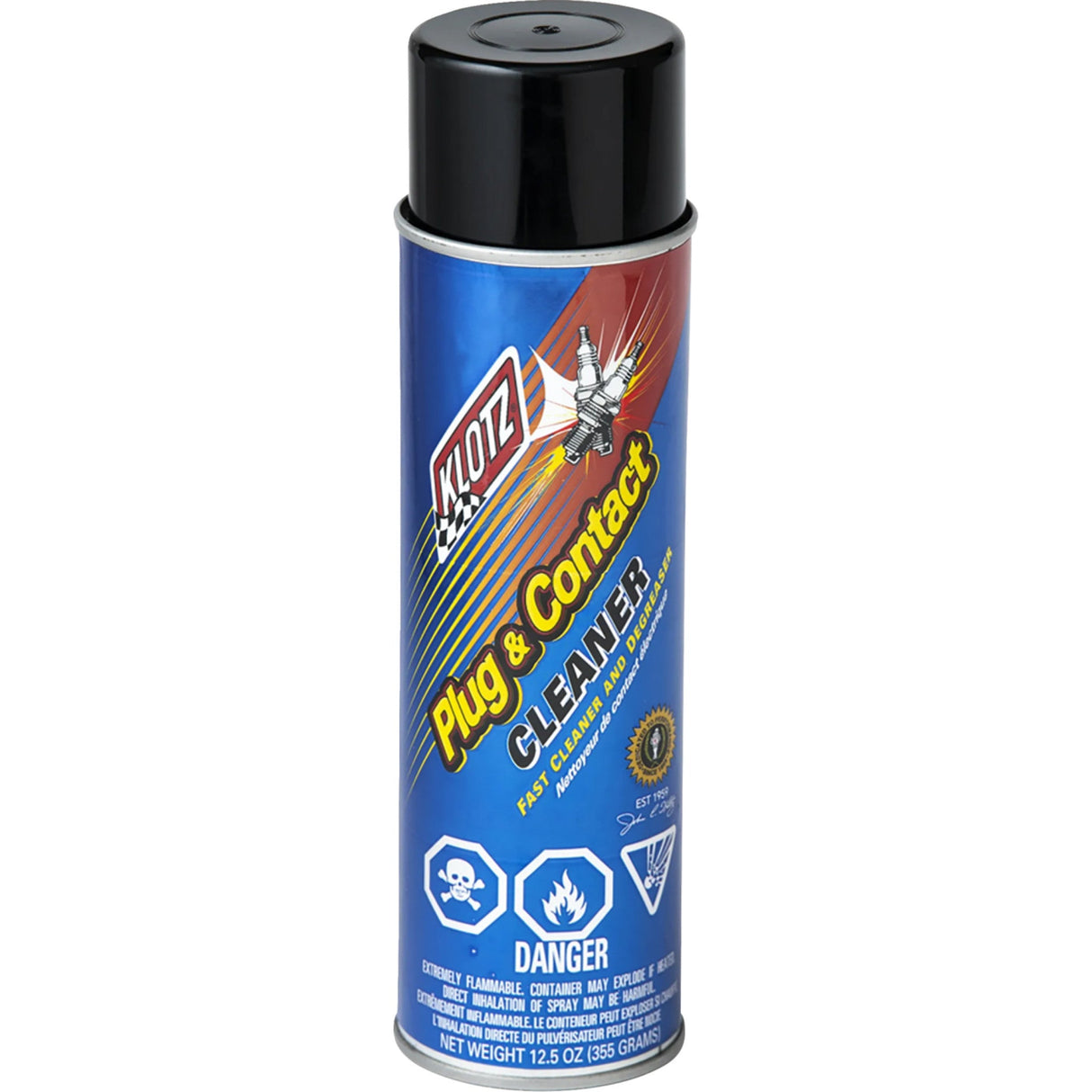 KLOTZ OIL KL609 KL-609 Plug & Contact Cleaner 12.5 oz. net wt. - aerosol