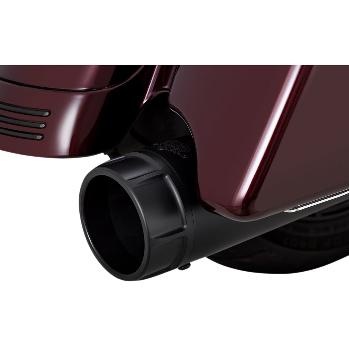 Vance & Hines Torquer 450 Slip-On Mufflers Black - 46674 For Harley Touring 2017-2026