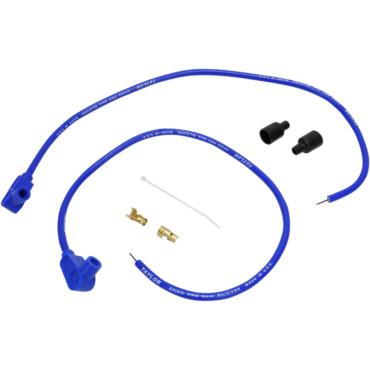 SUMAX DS-242034 76681 Universal Spark Plug Wire Kit Spark Plug Wire - 90° - Blue - Universal