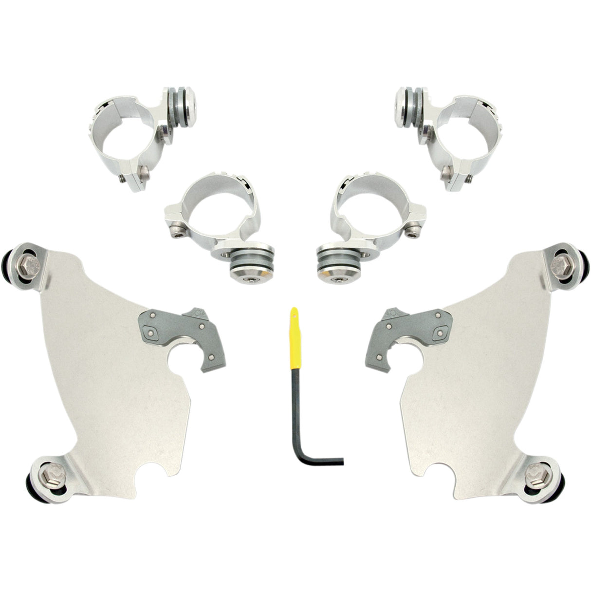 Memphis Shades Gauntlet Mounting Kit - MEK1981 For Harley Sportster 1986-2022