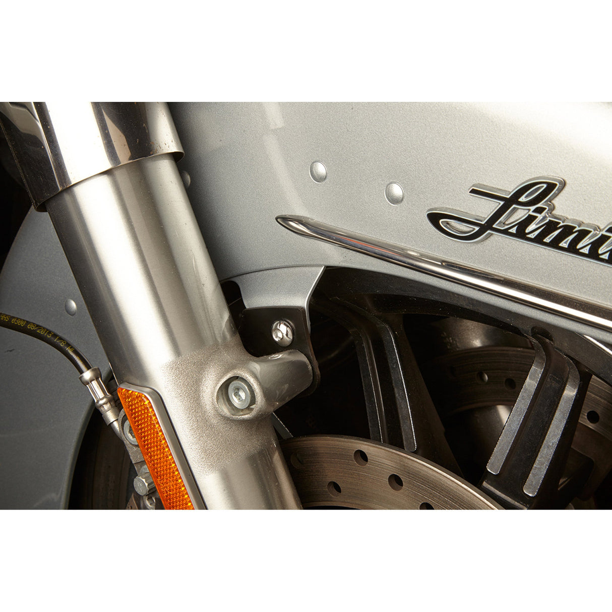 CYCLE VISIONS 1410-0104 CV2014-23 Fender Risers Fender Riser - Chrome