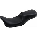 LePera Outcast Daddy Long Legs Seat 2-Up Without Backrest Smooth Black - LK-997DL For Harley Touring 2008-2023
