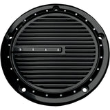 COVINGTONS 1107-0490 C1075-B Derby Cover - Dimpled - Black - Touring/Trike